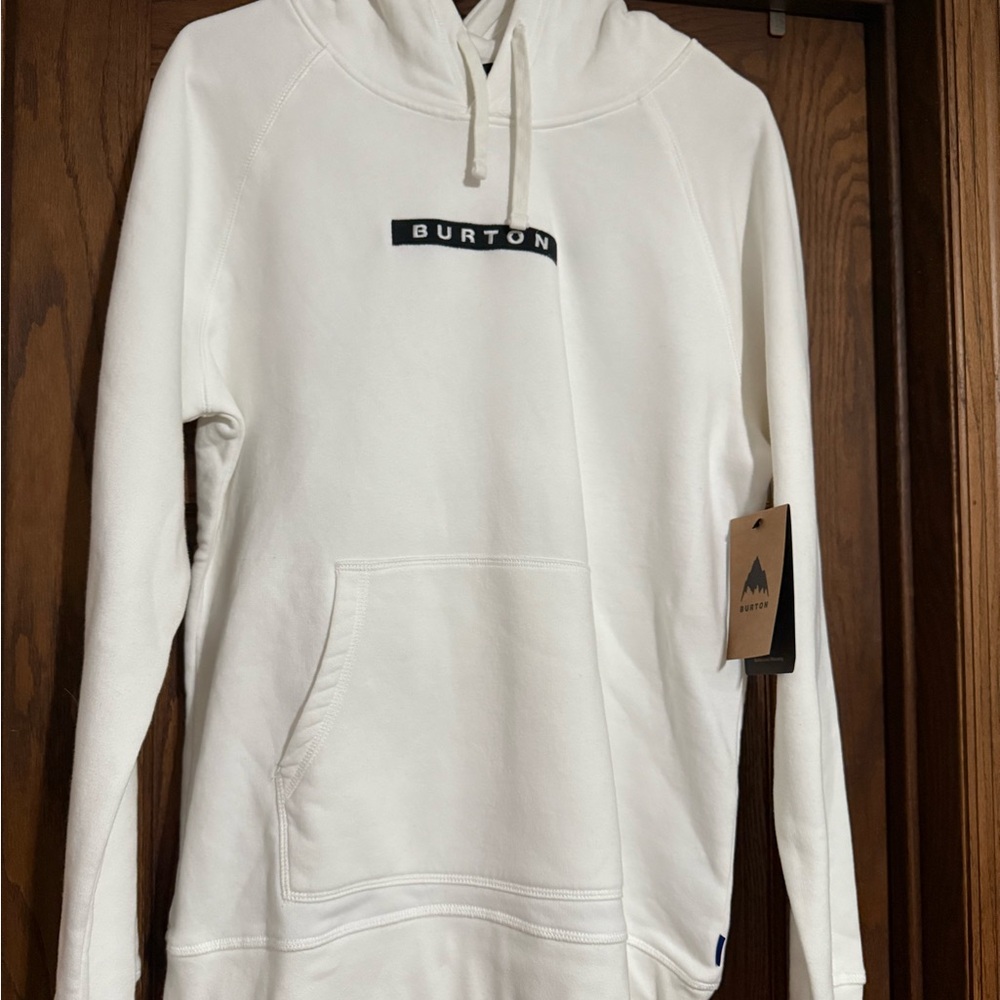 Burton White Hoodie